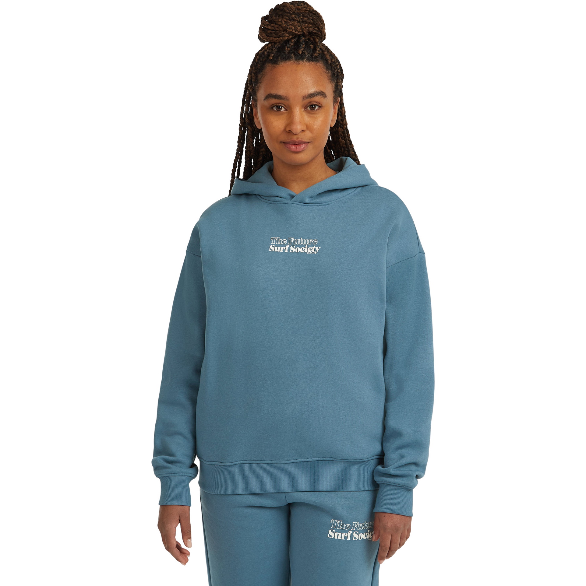 2025 O'Neill Womens The Future Surf Society Hoodie 1750120 - Mozart Blue